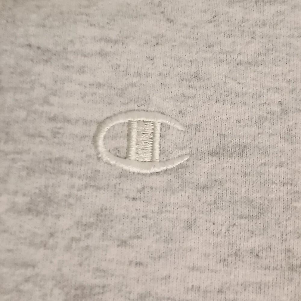 Champion Women’s Eco Fleece Full Zipper Tan Hoodie Size XL - Picture 7 of 16